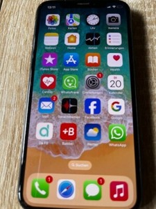 Apple iPhone XS Schwarz 256GB Wie Neu Zustand mind. 95% Ohne Simlock