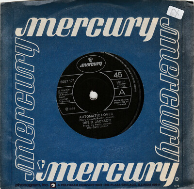 DEE D JACKSON - AUTOMATIC LOVER-UK MERCURY 1978....70s DISCO/EXCELLENT