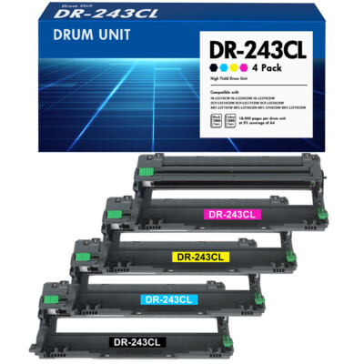 Trommel DR-243CL Compatible with Brother MFC-L3750CDW DCP-L3510CDW HL-L3210CW