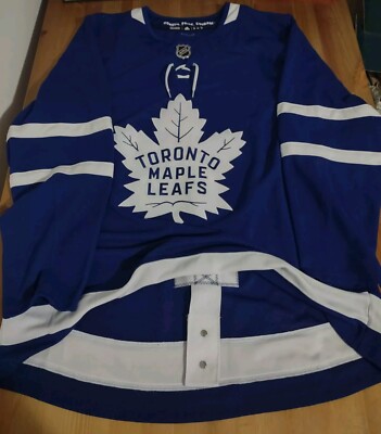 Toronto Maple Leafs Authentic Adidas Home Jersey Size 52