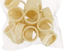 Set of 10 Votive Peg Grommets Grommet Rubber Candle Holder Adapters for Snug Fit