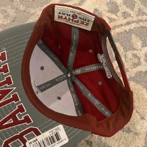 Alabama Crimson Tide NCAA x Zephyr Snapback Hat Adult OSFA - Picture 5 of 6