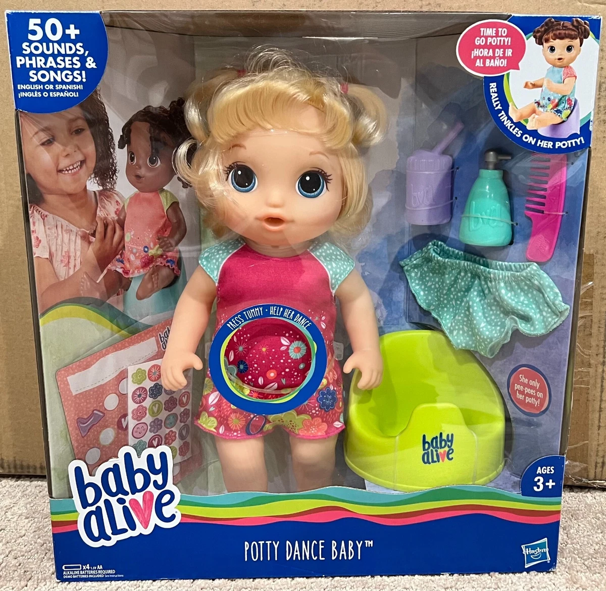 Baby alive hora de ir al baño hot sale