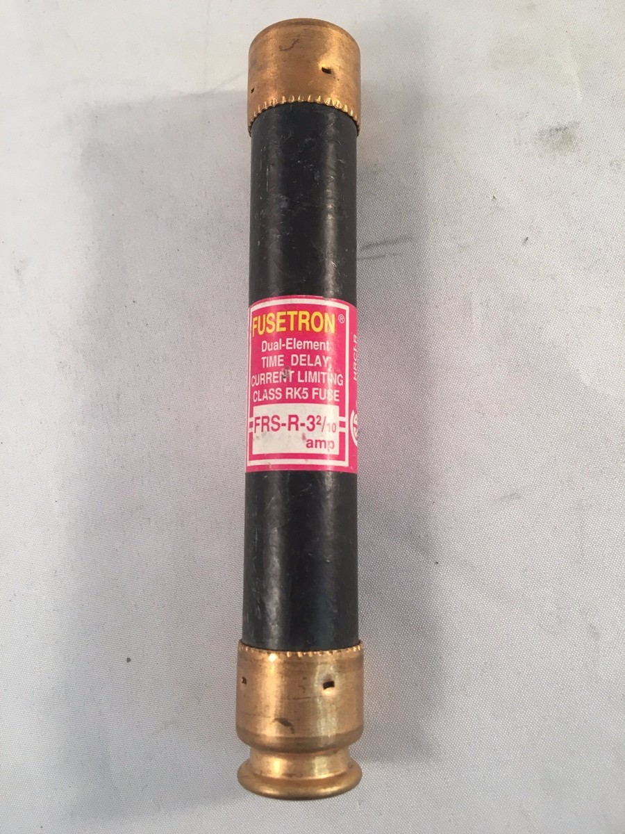 Lot De 11 Fusibles Bussman Fusetron Dual Element FRS-R-3 2/10 - Occasion (utilisés)