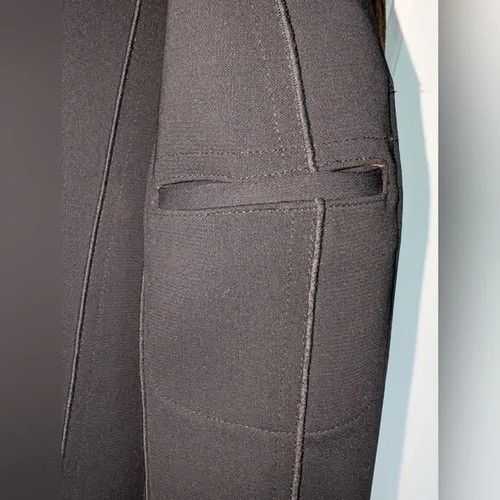 Yansi Fugel | Size M | Brown Faux Suede Zipper Vest With Doublesided Pockets - Picture 5 of 8