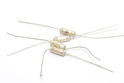 4x Vintage MKT-Kondensator von db, 6800 pF / 1500 V, Booster Capacitor, NOS