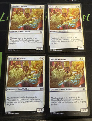 Bastion Enforcer x4 Aether Revolt Magic the Gathering MTG
