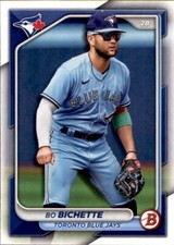 LOT OF 20 2024 BOWMAN BASE PAPER VETERAN #83 BO BICHETTE  TORONTO BLUE JAYS