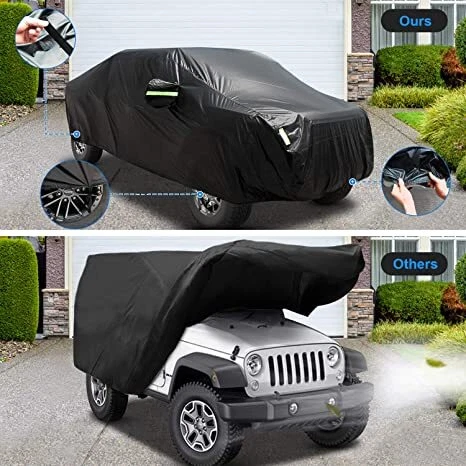 Pickup Truck Car Cover Waterproof Sun Snow Dust UV Protector for Toyota Tacoma - Image 4 of 4