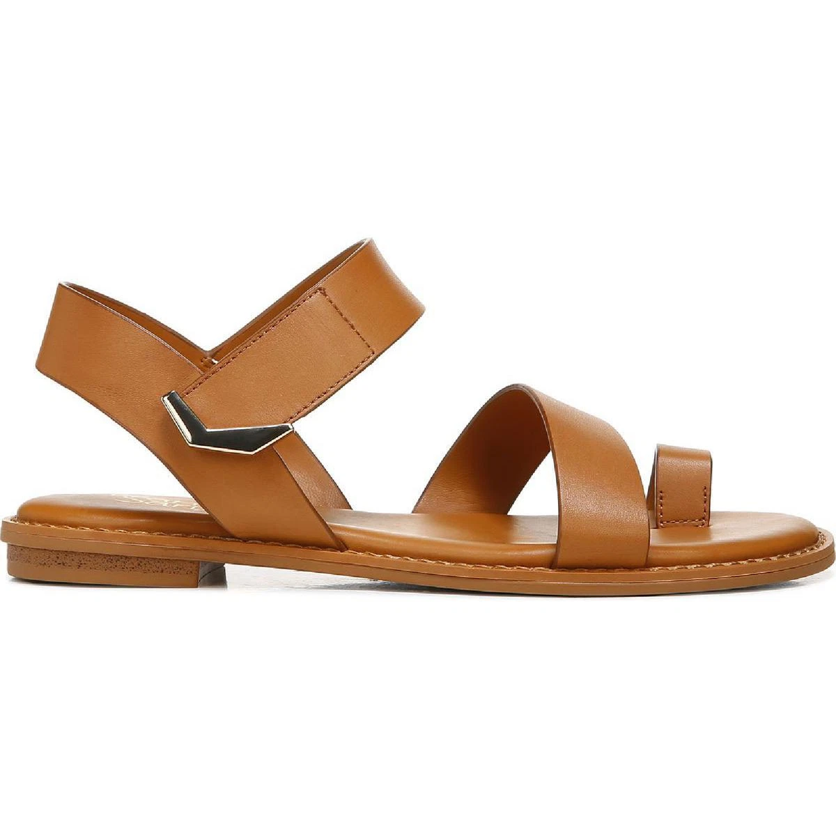 Leather strappy shop shoes