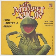 45 RPM TV ACRONYM THE MUPPET SHOW 1977 INTINGO TV SERIES CARTOONS OST RARE