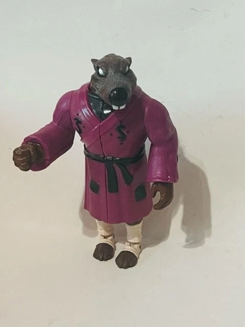 Figura Tortuga Ninja Adolescente Mutante TMNT De Colección Playmates Splinter 1992 Mutaciones Foto 3 de 4