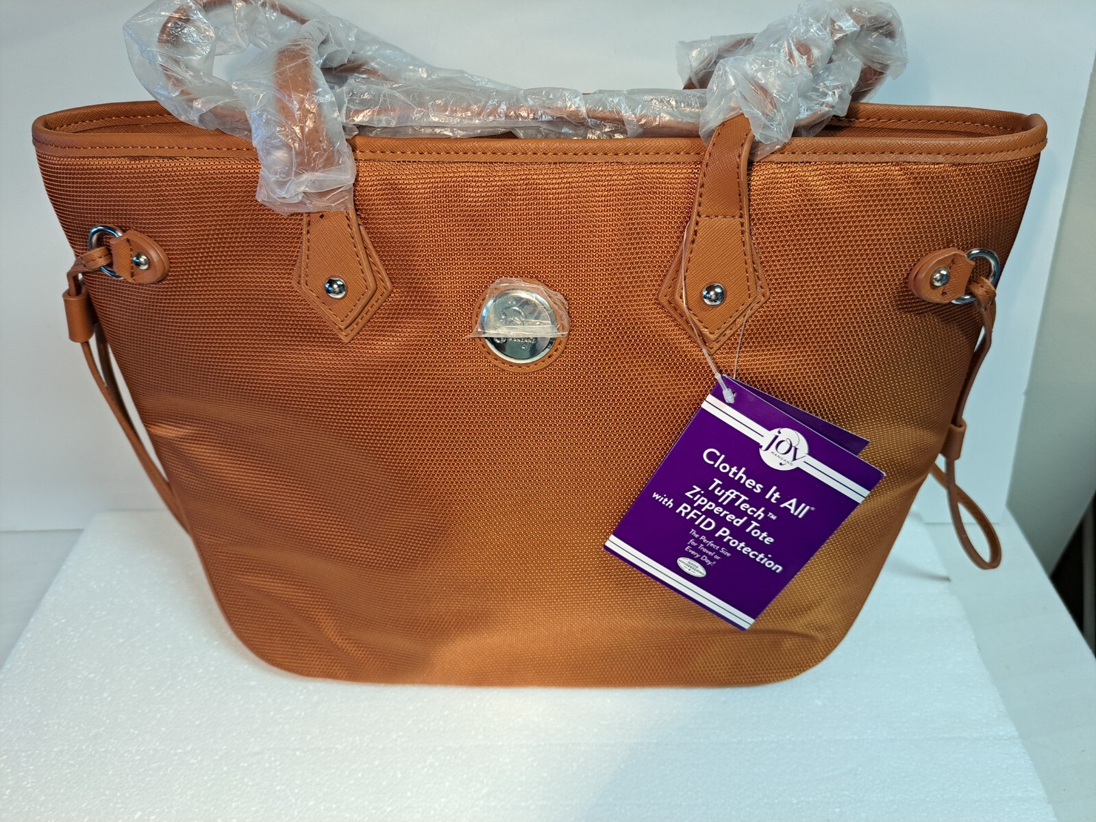 Leather Suitcase Joy Mangano Tote Bag Joy Mangano Christie 28