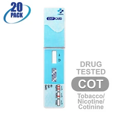 NEW Mintegrity Drug Test Cotinine (COT) Dip Card Urine 20-Pack #MI-WCOT-114