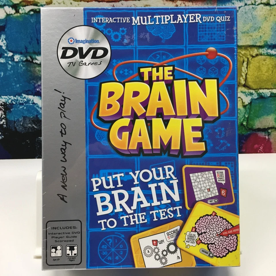 Imagination DVD TV Games Who Wants To Be A Millionaire The Brain Game Quiz Test - Image 3 of 4