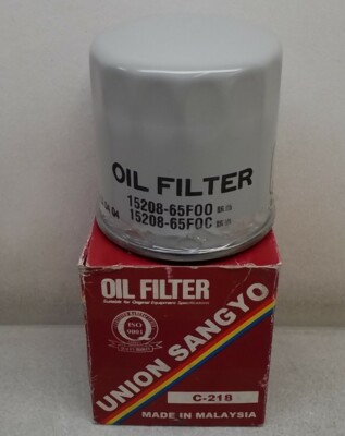 C-218 Union Sangyo Oil Filter Made In Malaysia C-218 Oil Filter