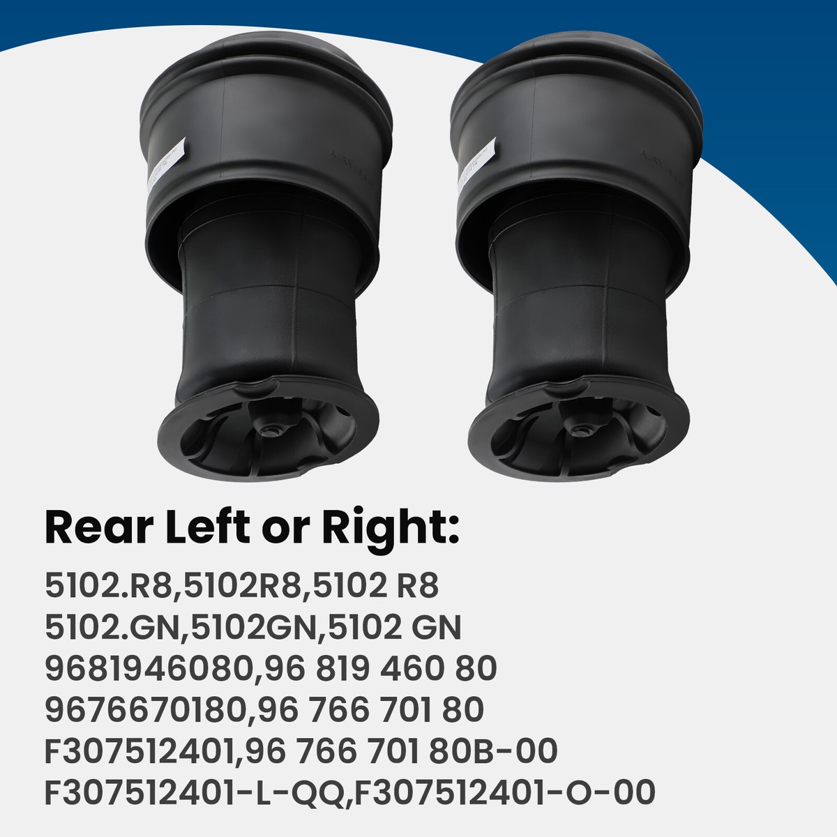 Molla Ad Aria Posteriore 5102GN Per Citroën C4 Grand Picasso E C4 Picasso – Sostituzione Diretta 5102R8