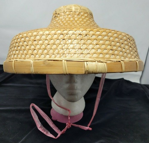 Vintage Asian Conical Rice Paddy 