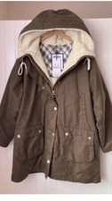 Barbour X Alexa Chung Ghillie Parka Wax Coat Size 12 Bnwt Rrp £499 Jacket