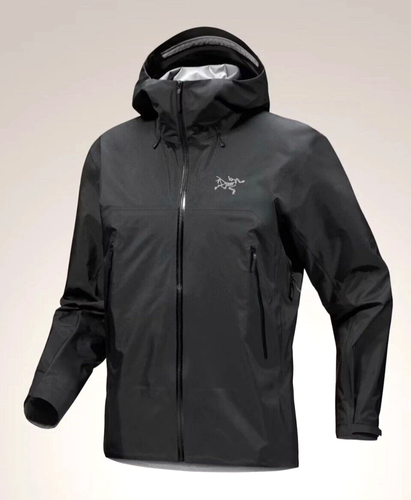 ARC'TERYX BETA LT SHELL TECH JACKET - GORE-TEX - MEN'S XXL-BLACK- INDESTRUCTIBLE