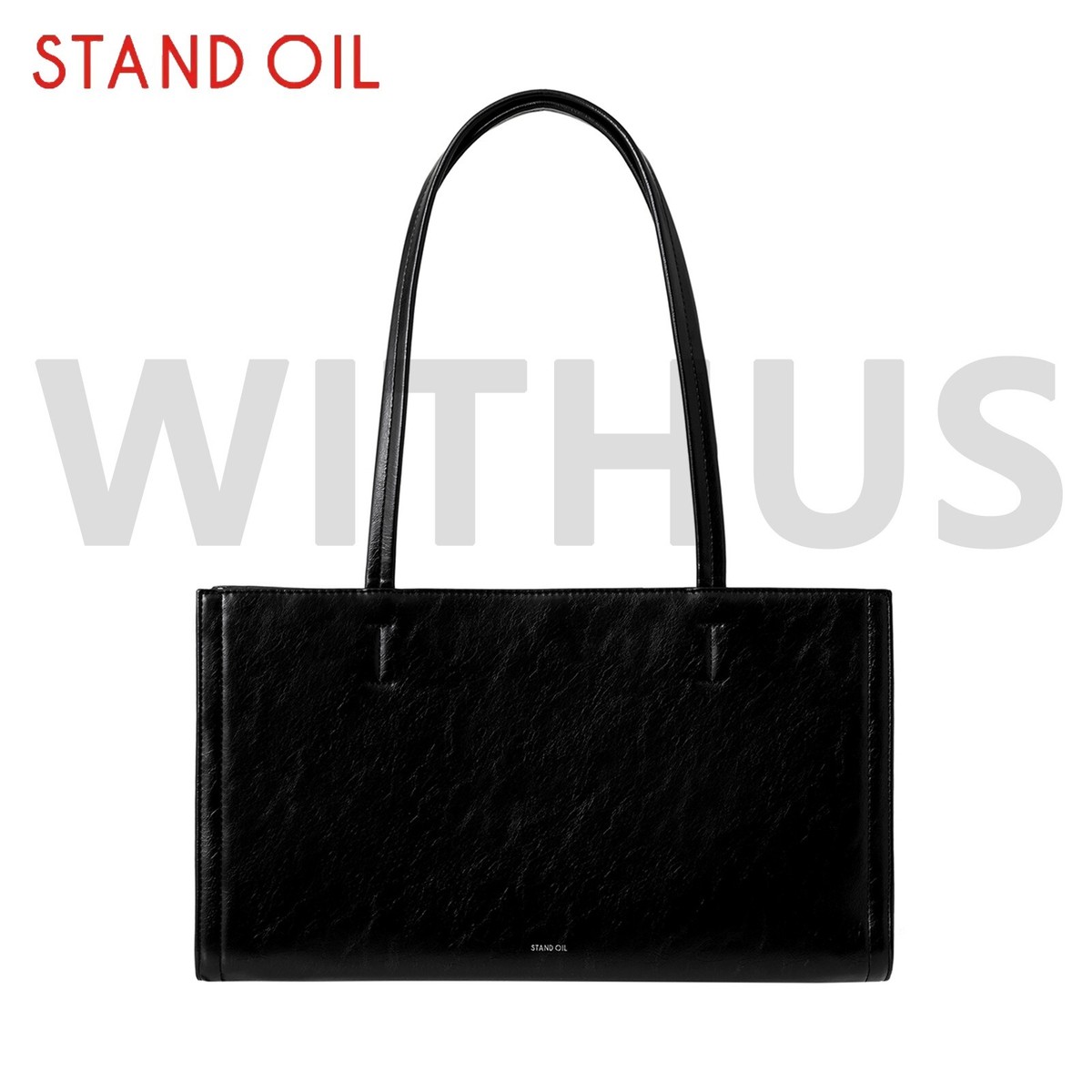 STAND OIL Oblong Bag Black Women's Shoulder Bag - Tracking = | eBay