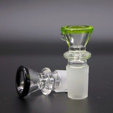 Color Lip Lab Glass Slide Funnel Bowl 14 18mm Fitting Tobacco Hookah Bong