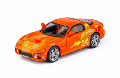Mazda RX-7 FD (1993) - Orange Fast and Furious Collection 1:43