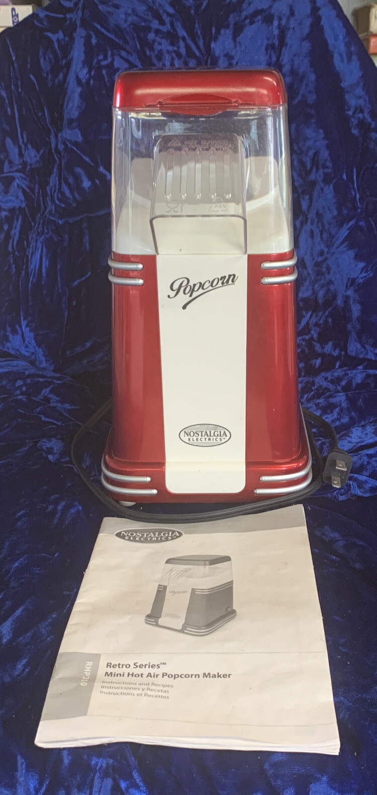nostalgia mini popcorn maker instructions