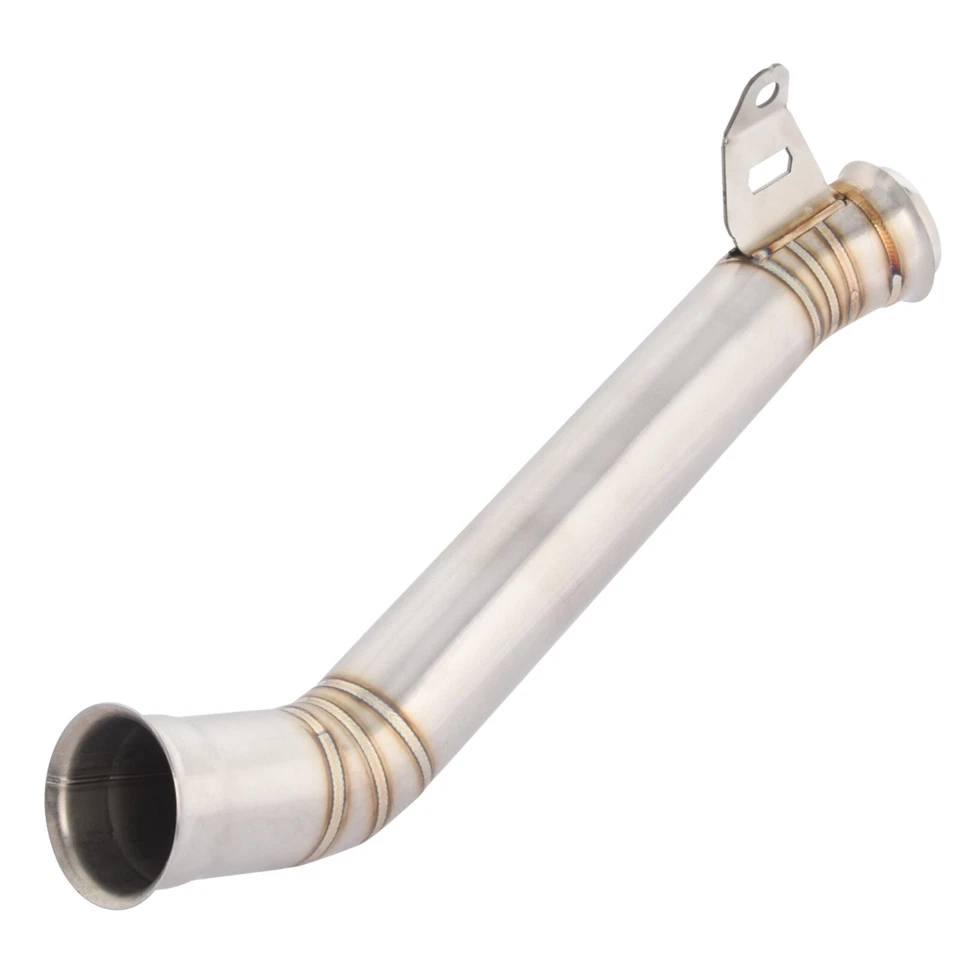 Motorcycle Mid Exhaust Link Pipe Muffler for KTM Duke 690 2012-2018 Foto 4 de 4