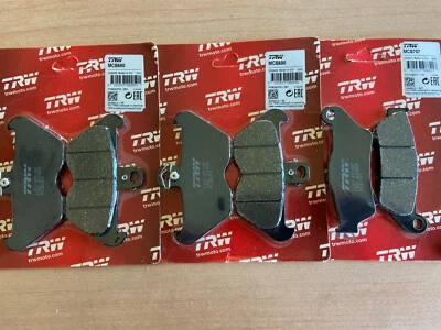 Juego de pastillas de freno delanteras + traseras TRW Organic BMW R 850 1100 1150 1200 C GS R RT S