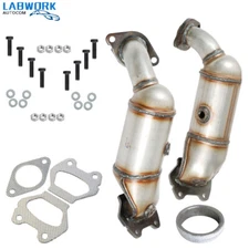 Front LH & RH Catalytic Converter For Chrysler Town & Country V6 3.6L 2011-2016