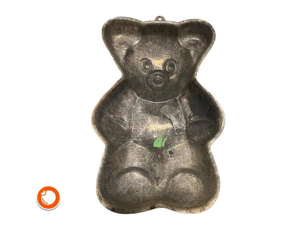 1950er Backform Teddybär Metall 40cm Niederlande WP05 - Bild 2 von 3