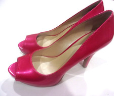 NICE Womens Hot Pink Sexy High Heels Dress Shoes Nine West Size 6 1/2 6M 6
