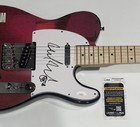 MIKE MCCREADY STONE GOSSARD SIGNED CUSTOM PEARL JAM TEN ELECTRIC GUITAR JSA COA — photo 2