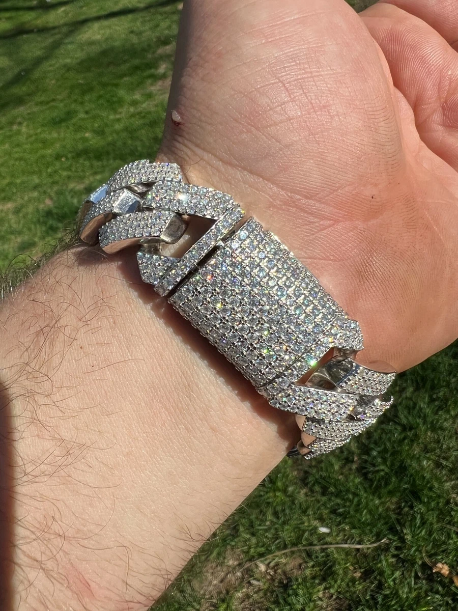 Prong cuban bracelet sale