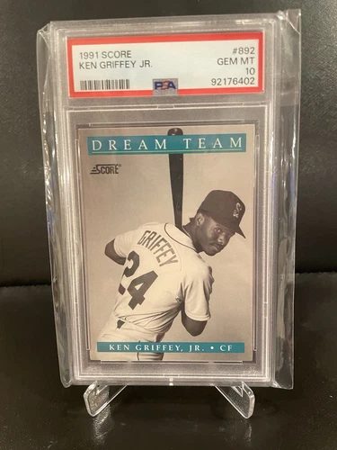 1991 Score Dream Team 892 Ken Griffey Jr *PSA 10 GEM MINT* HOF Seattle Mariners