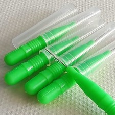 50Pcs Dental Orthodontic Oral Floss Interdental Brush Toothpick Teeth Cleaning