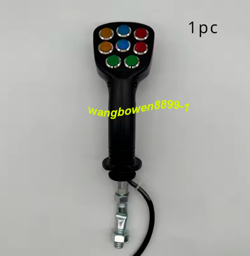 1pz Per Escavatore Mietitrice Modifica Colorato 8 Pulsanti Manico Joystick - Foto 2 di 2