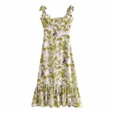 Women's Boho vintage Evening Party Beach Dresses check size charts