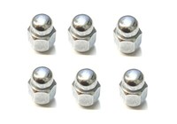 6X Radmutter FüR Stahlfelge Mitsubishi Pajero / Shogun 2.5TD / 3.0P / 2.8TD 90+
