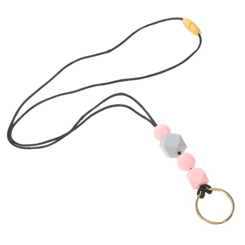 Card Lanyard Anti-lost Key String Beads Lanyard Decorative Phone Strap Card - 第 5/12 張圖片