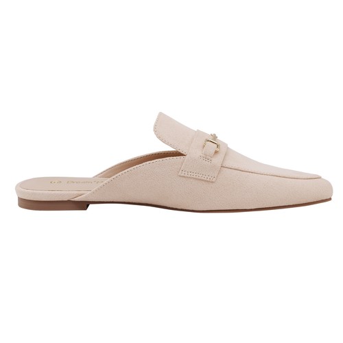 Women Fashion Flat Mules Buckle Pointed Toe Backless Slip on Slides Loafer Shoes - Picture 5 of 8