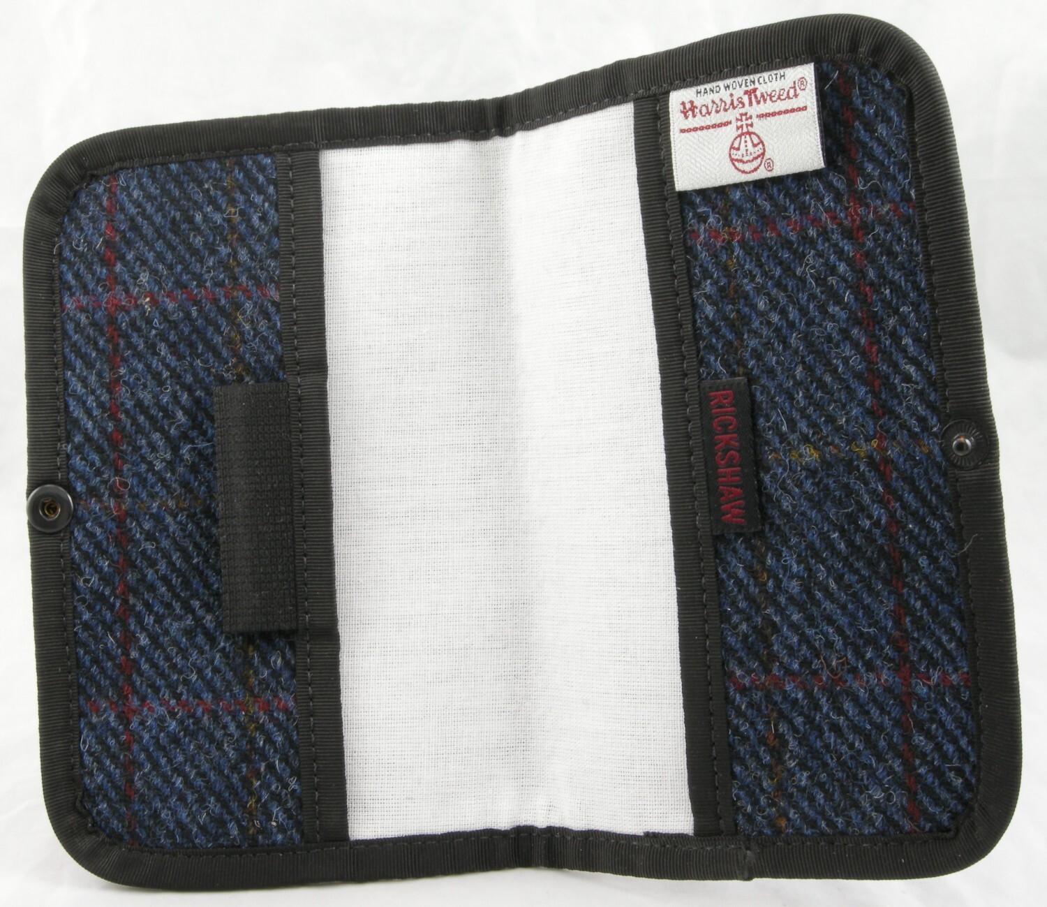 Rickshaw Bagworks Harris Tweed Bramble Blue 3.5