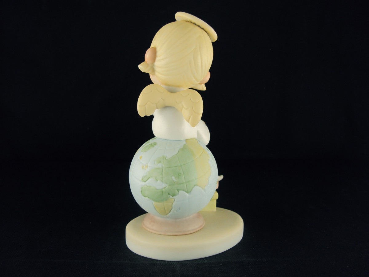 ピースオブアース Precious Moments Figurine, #E-2804R, Peace On Earth, Star