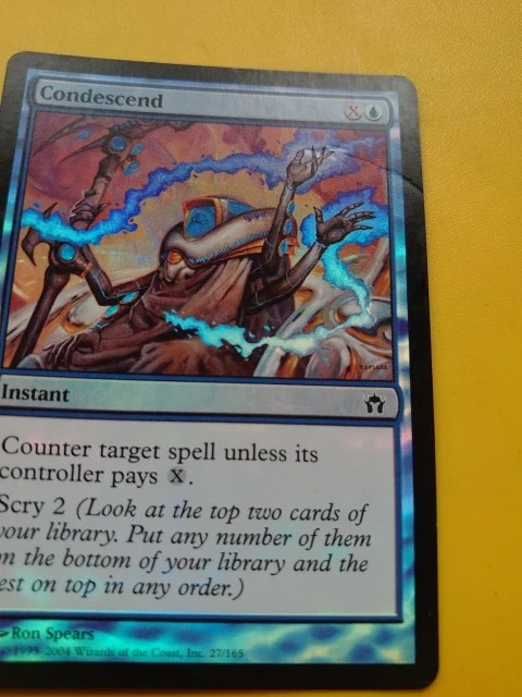 Condescend FOIL Fifth Dawn Instant Magic the Gathering Card. - Image 2 of 4