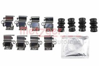 Metzger ZubehöRsatz, Scheibenbremsbelag 109-0168 FüR Chrysler Dodge
