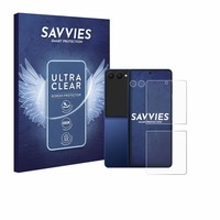 18X Schutzfolie Samsung Galaxy Z Flip 7 (Display+Kamera) Display Schutz Folie