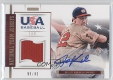 2012 Panini USA Baseball National Team 18U 95/99 John Kilichowski #10 Auto 0a2