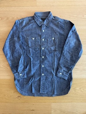 Engineered Garments Chambray Workshirt Size Small