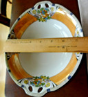 Vintage Noritake Porcelain Peach Lusterware Handled Bowl - "Made In Japan" — photo 8